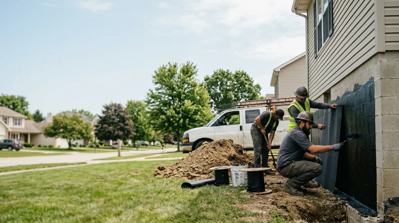 Basement Waterproofing in Greentown, IN near me
